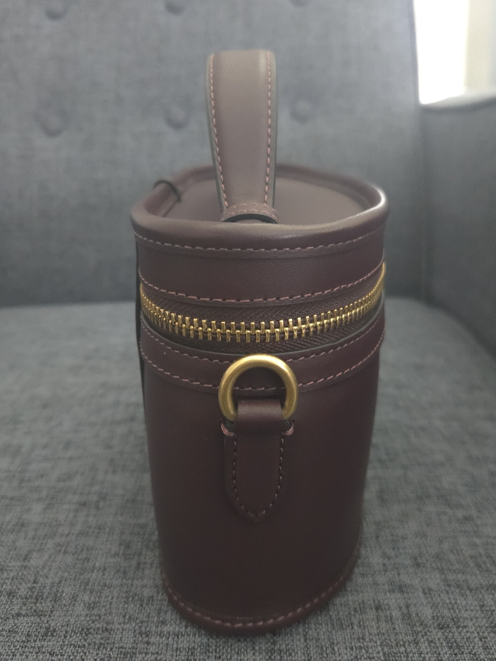 Coach Trail Bag- Black Currant - Picture 7 of 13